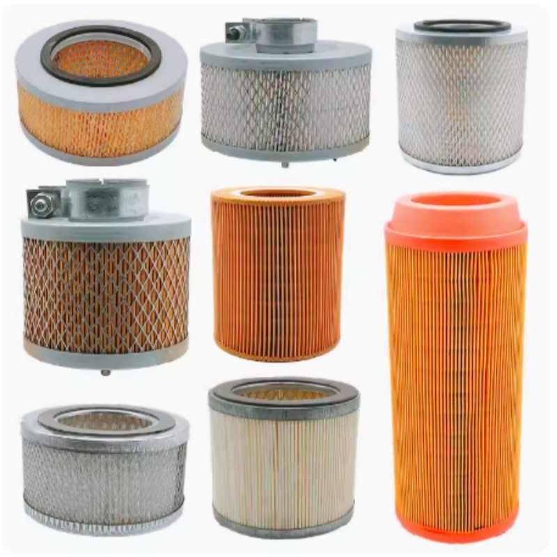 Guangdong screw air compressor maintenance parts air filter air pump air filter style air filter element general consumables - Image 2